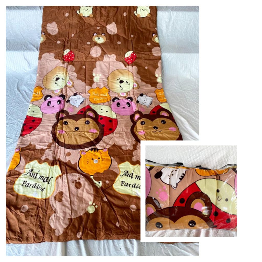 Balmut Bantal Selimut Dewasa, Bantal 2in1, Motif karakter, Dengan Size Yang Kecil Gampang Dibawa,Coc