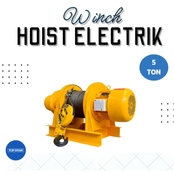 WINCH HOIST CRANE 5 TON 100 Meter