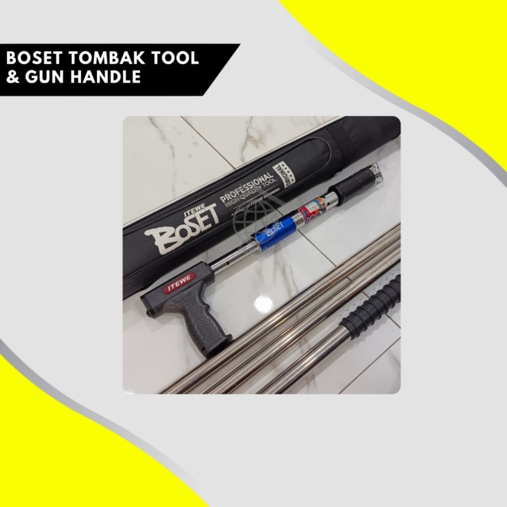 Boset Tembak Tool | alat tembak paku  beton | Ramset Boset | alat paku tembak beton | paku tembak to