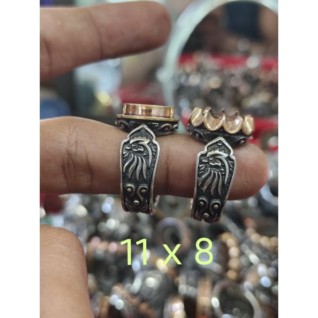 ring koin monel handmade