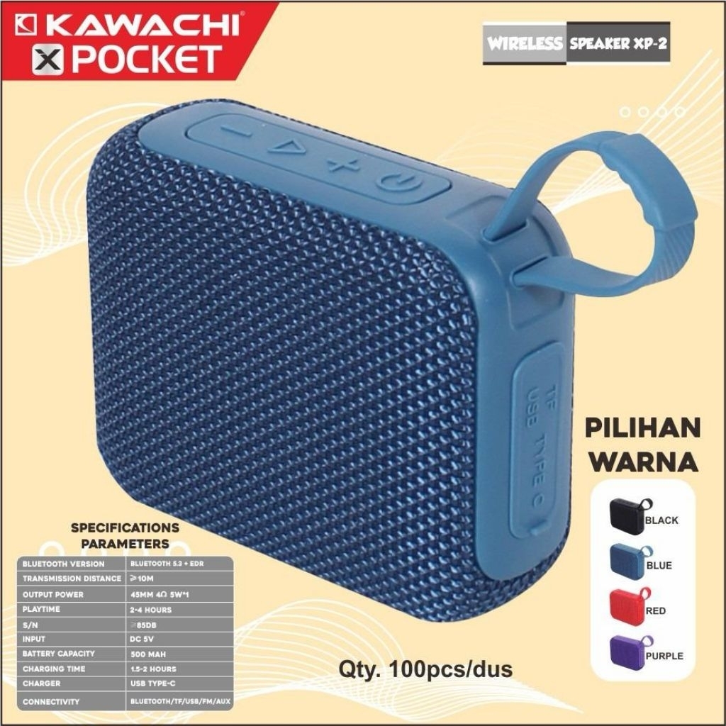 Speaker Bluetooth Audio Super Bass + Radio FM / Mini Speaker Bluetooth