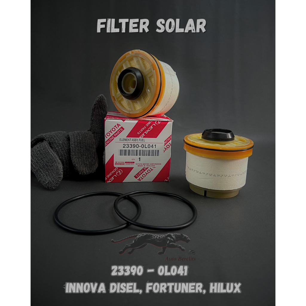 FILTER SOLAR TOYOTA INNOVA DISEL, FORTUNER , HILUX   23390 - 0L041 // 0L041