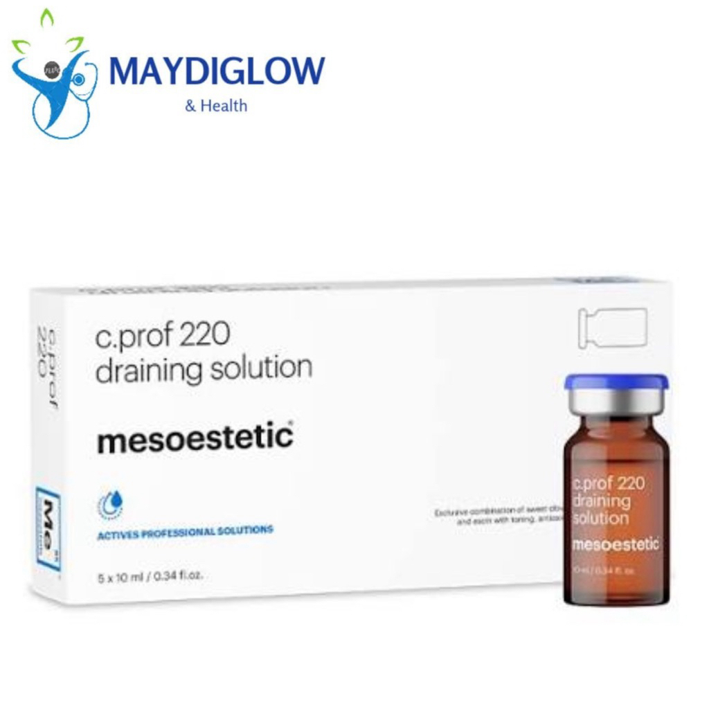 Mesoestetic C.Prof 220 Draining Solution @10 ml Serum Regist BPOM