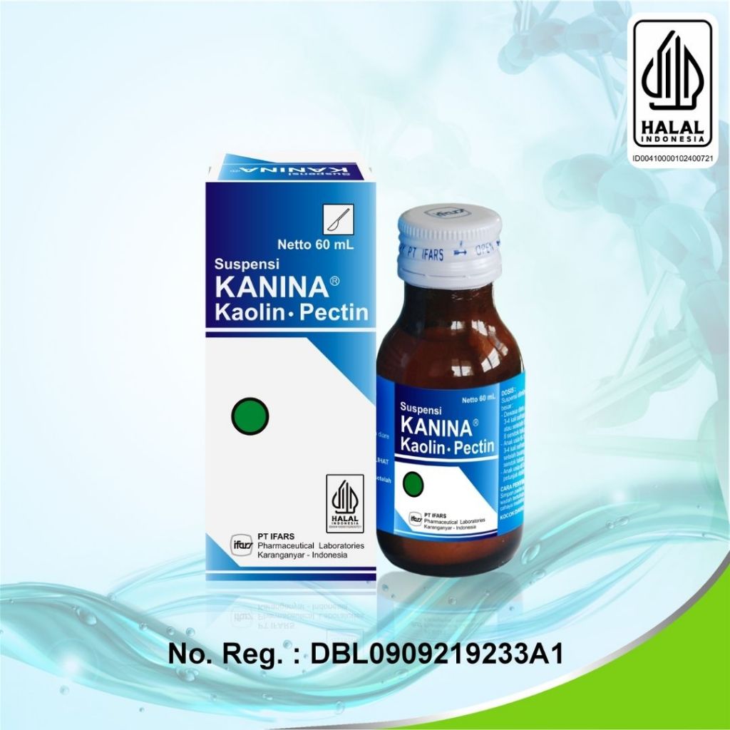KANINA |  Kaolin Pectin Obat Diare | Syrup 60 ml