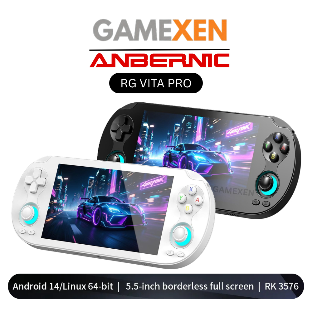 Anbernic RG VITA PRO Portable Handheld Android OS Emulator Game Retro Console PS1 PSP PS2 NDS Gamebo