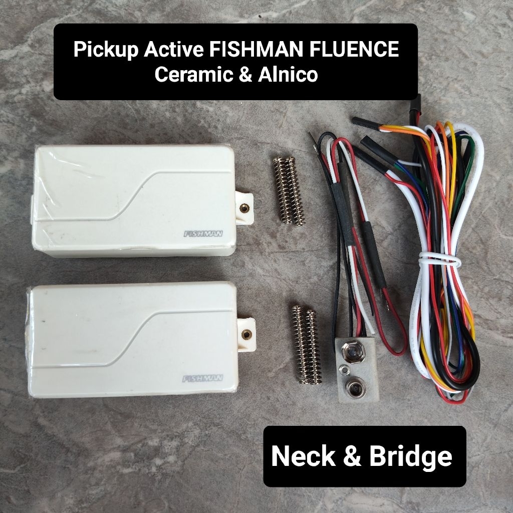 Pickup Active FISHMAN FLUENCE MODERN pickup aktif FISHMAN fluence modern ceramic & Alnico