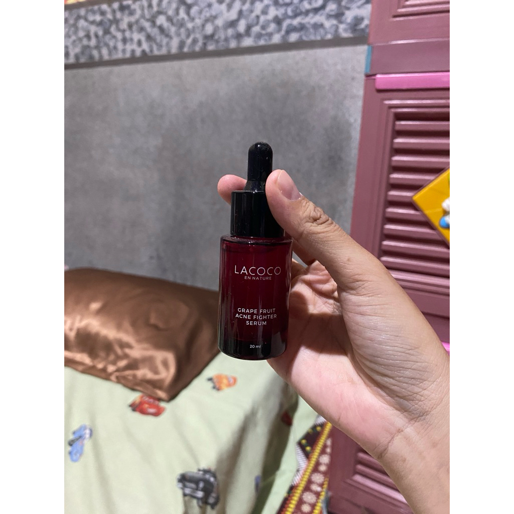 Lacoco Grape Fruit Acne Serum Preloved Second