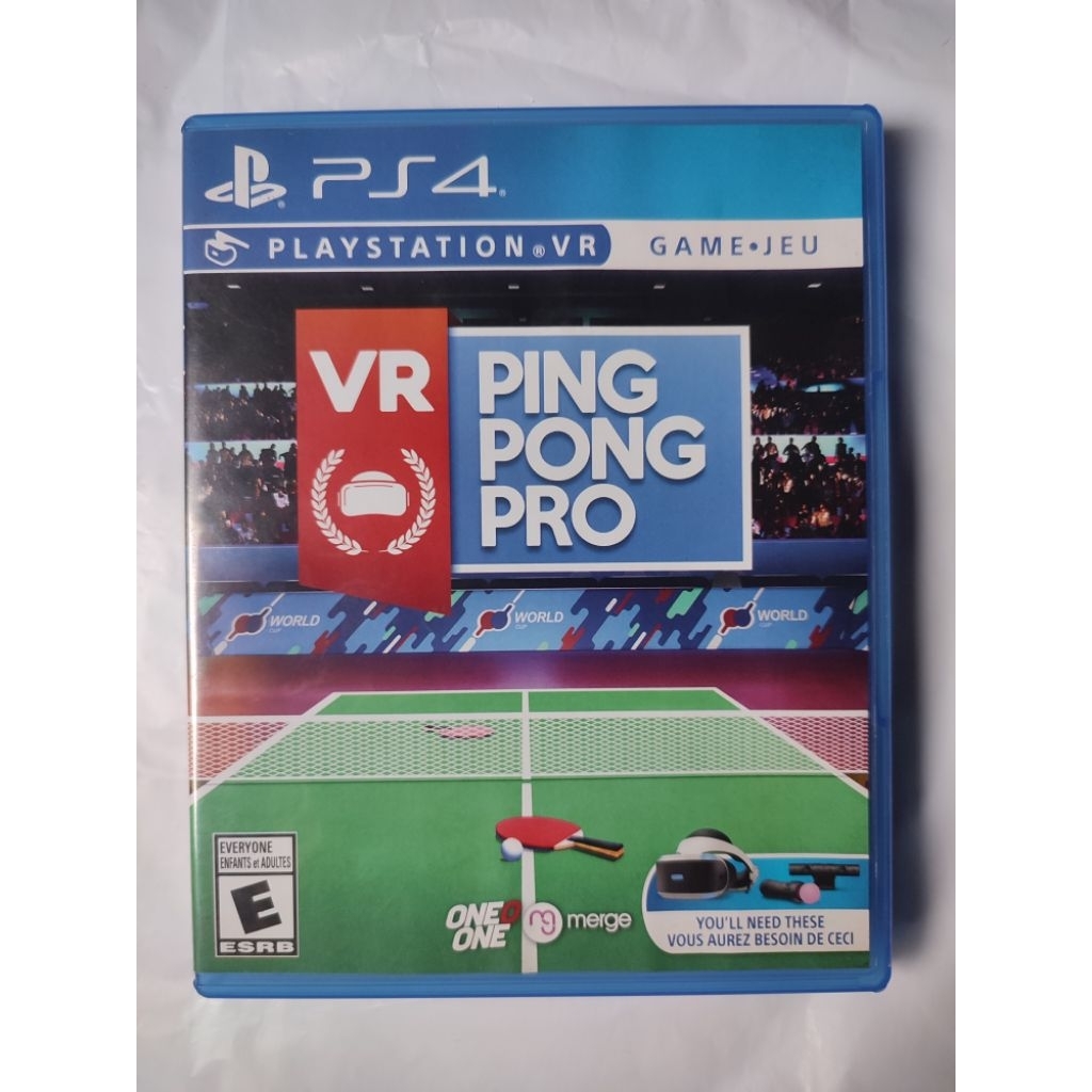 BD KASET PS4 Ping Pong Pro VR Region All Original Game PS4