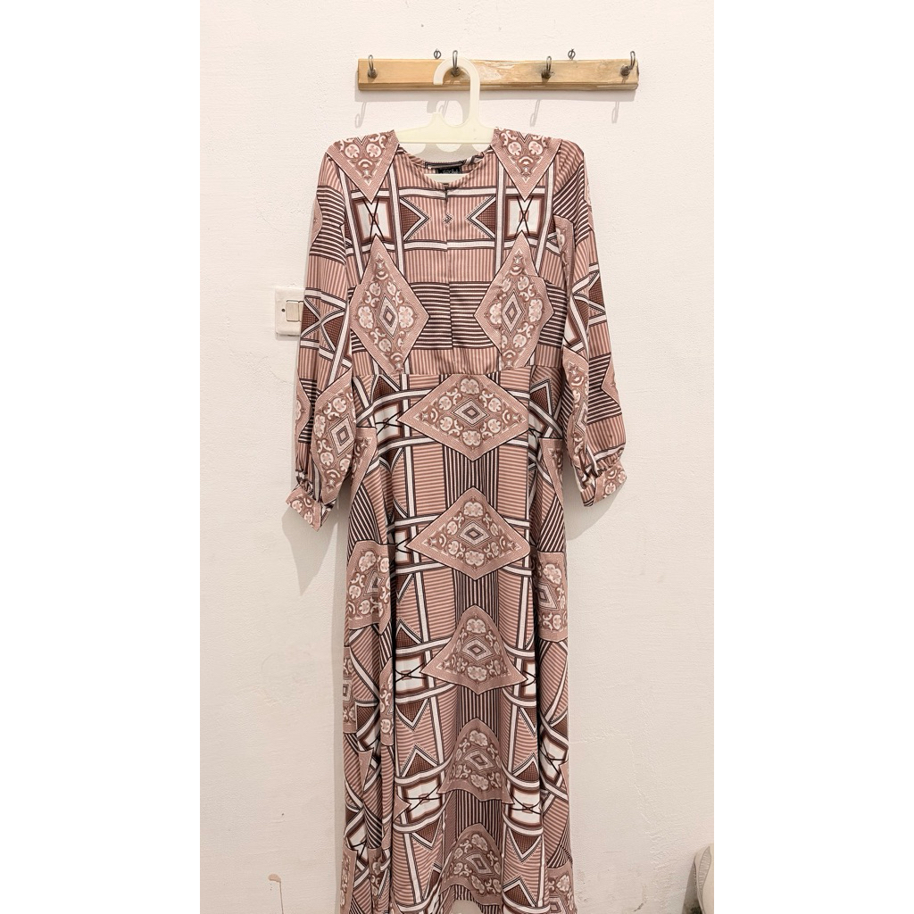 prelov gamis belum pernah dipakai pb 145