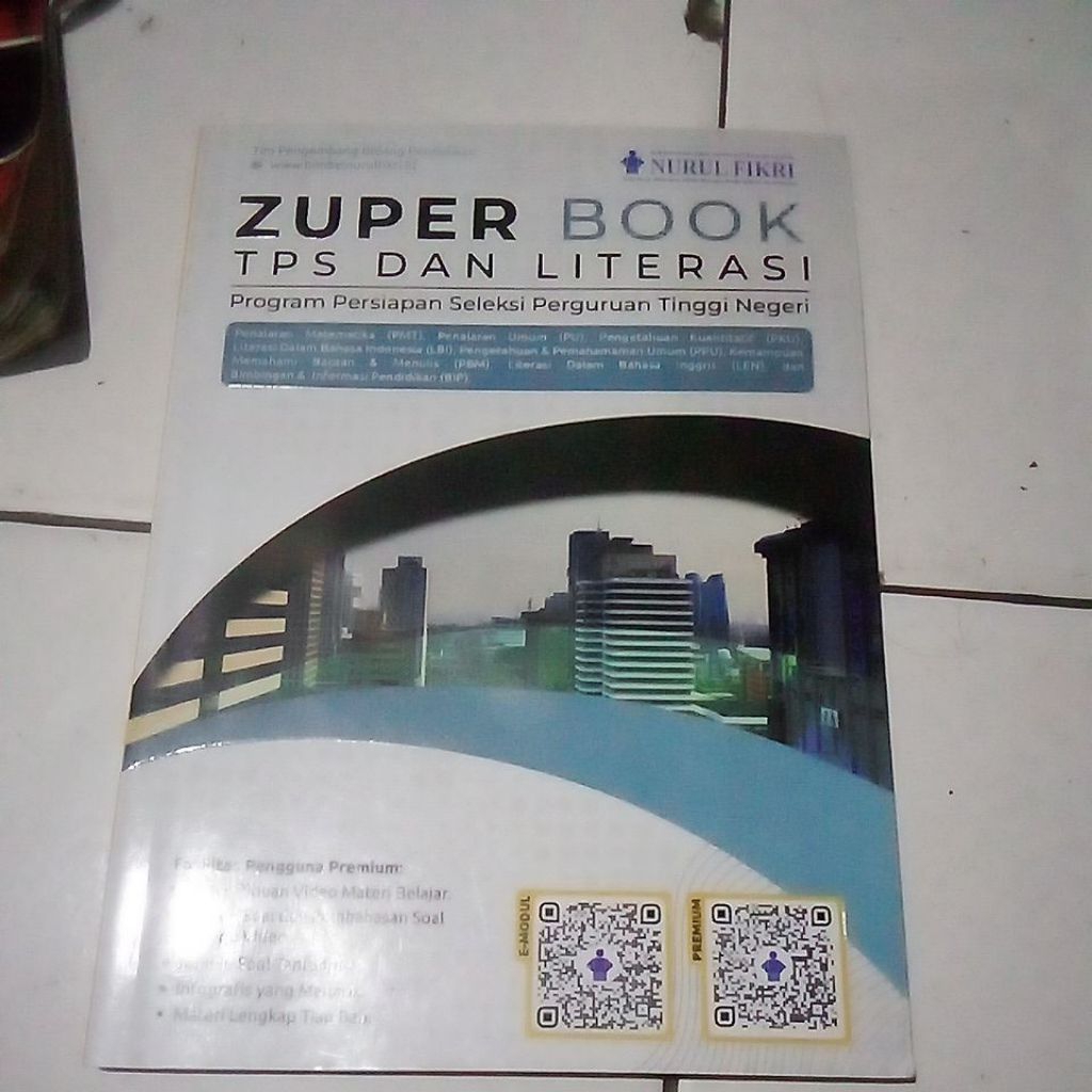 BUKU ZUPER BOOK TPS DAN LITERASI