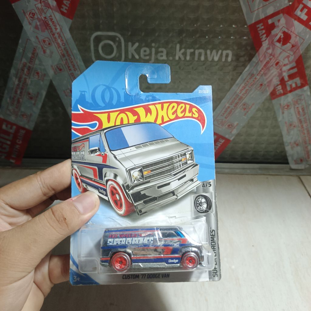 Hotwheels Custom '77 Dodge Van [Rare]