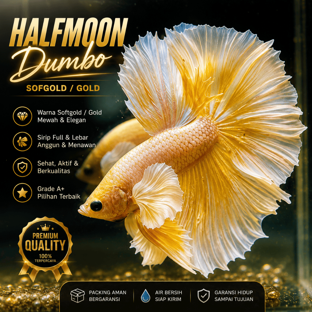 Halfmoon Dumbo Rostail
