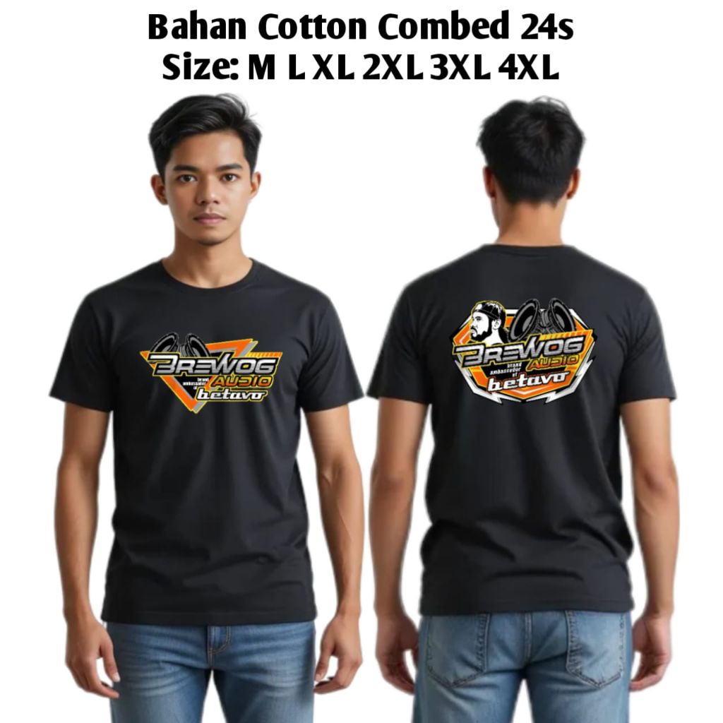 Kaos Motif Brewog Audio Betavo