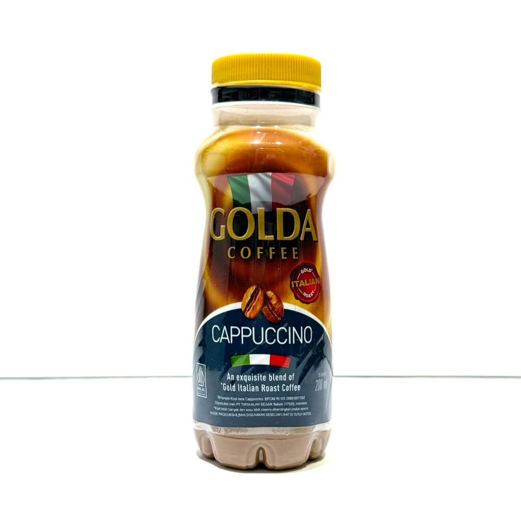 GOLDA Coffee Cappuccino 200 ML Kopi Golda Eceran Satuan Coffee Golda