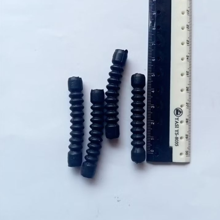 3PCS Karet Cacing Kabel Rem / Karet Spiral pelindung Kabel Rem / Karet Kabel Rem Belakang / Karet Pe