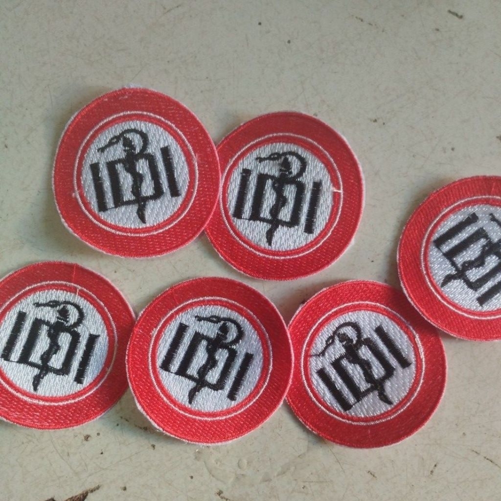 emblem bordir logo IDI - bordiran logo IDI buat baju profesi