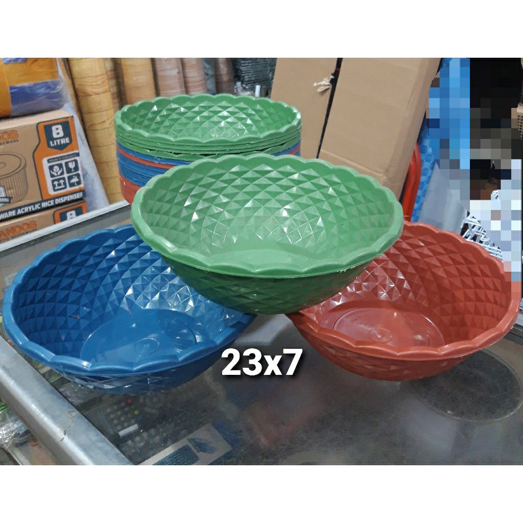 baskom kecil 23x7/baskom plastik