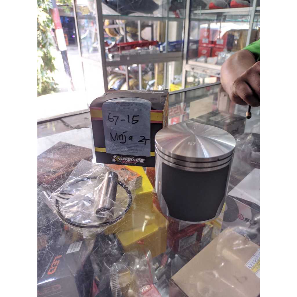 PISTON KAWAHARA RACING 67 MM PIN PEN 15 NINJA R RR SS TUNE UP FFA KAWAHARA RACING