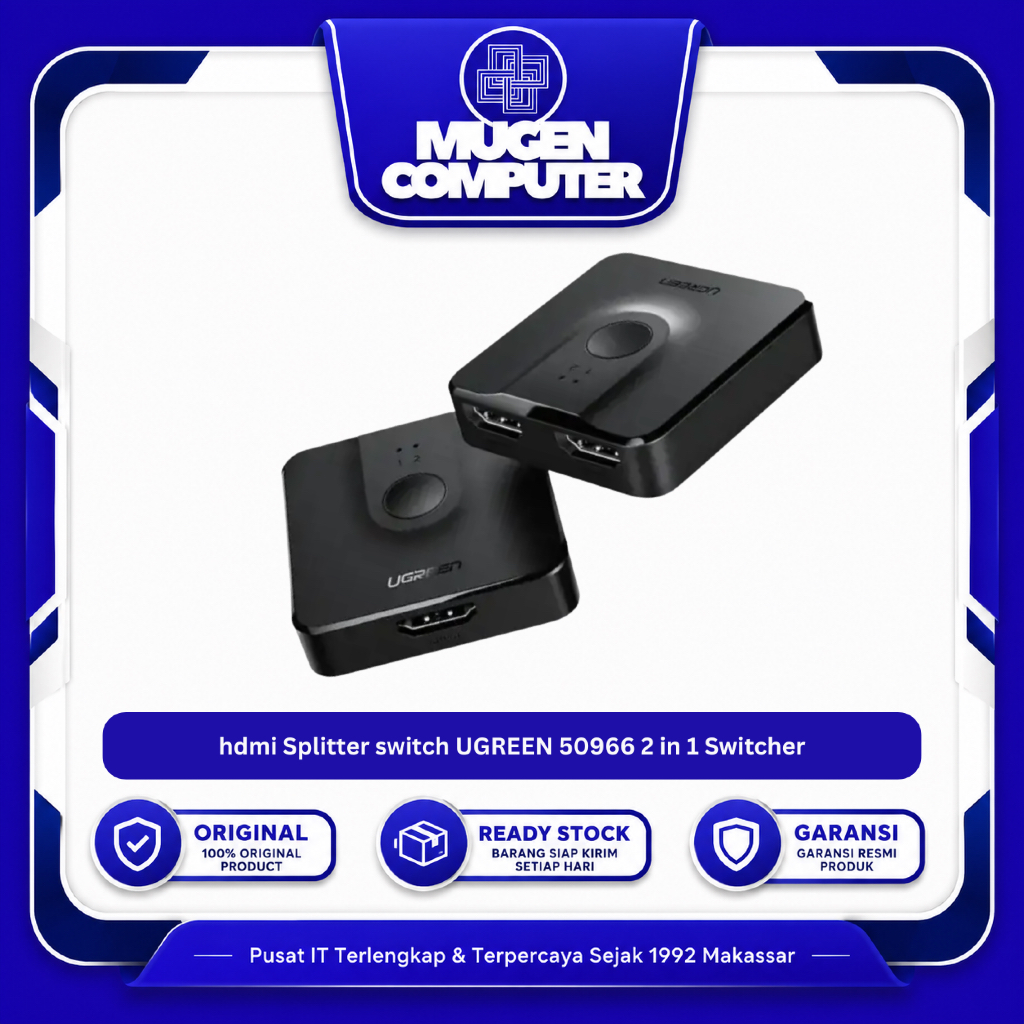 hdmi Splitter switch UGREEN 50966 2 in 1 Switcher
