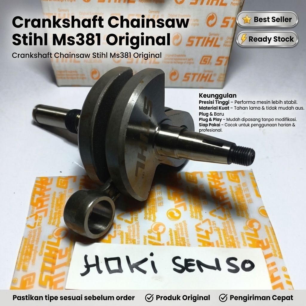 Crankshaft Chainsaw Stihl ms381 original