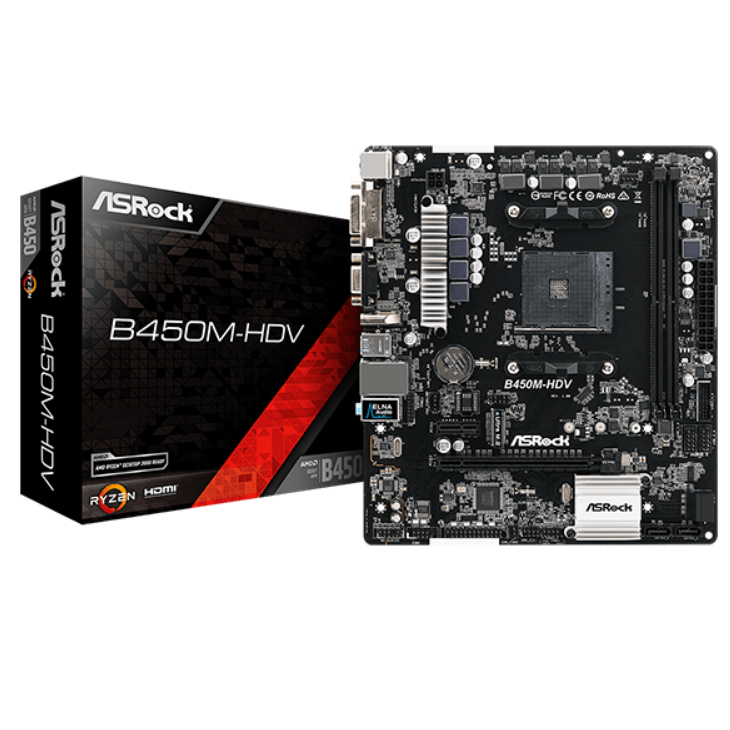 ASROCK B450M HDV