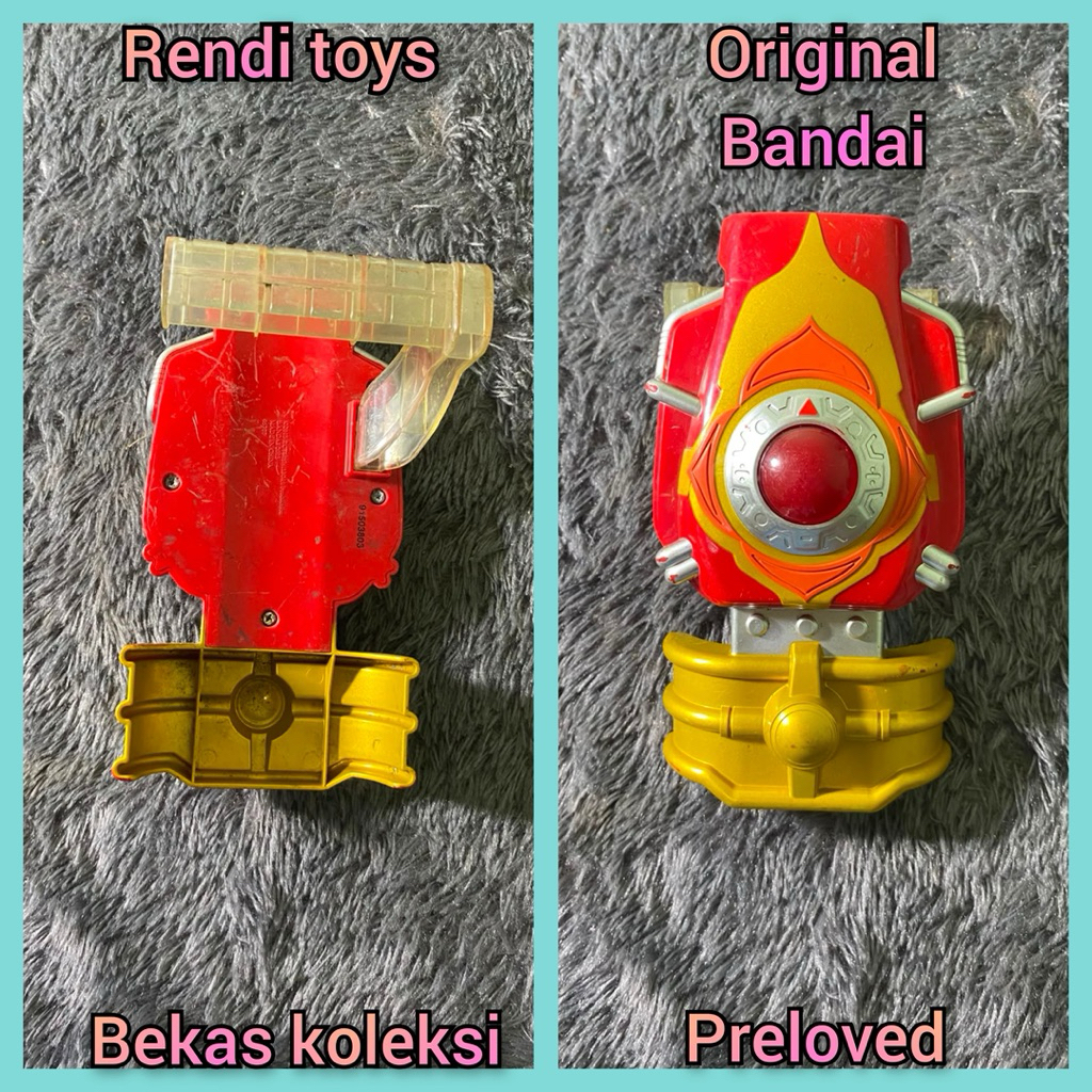 DX Bima Changer Kesatria Garuda Bima Original Bandai Manual | Rendi Toys