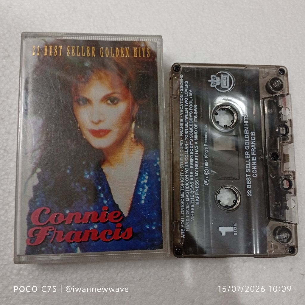 Kaset Pita Connie Francis