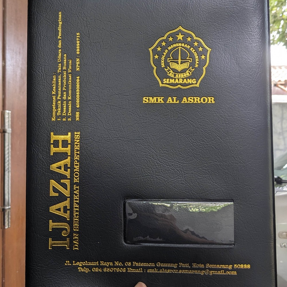 Map Rapor / Map Raport / Map Ijazah Hardcover bahan ASE