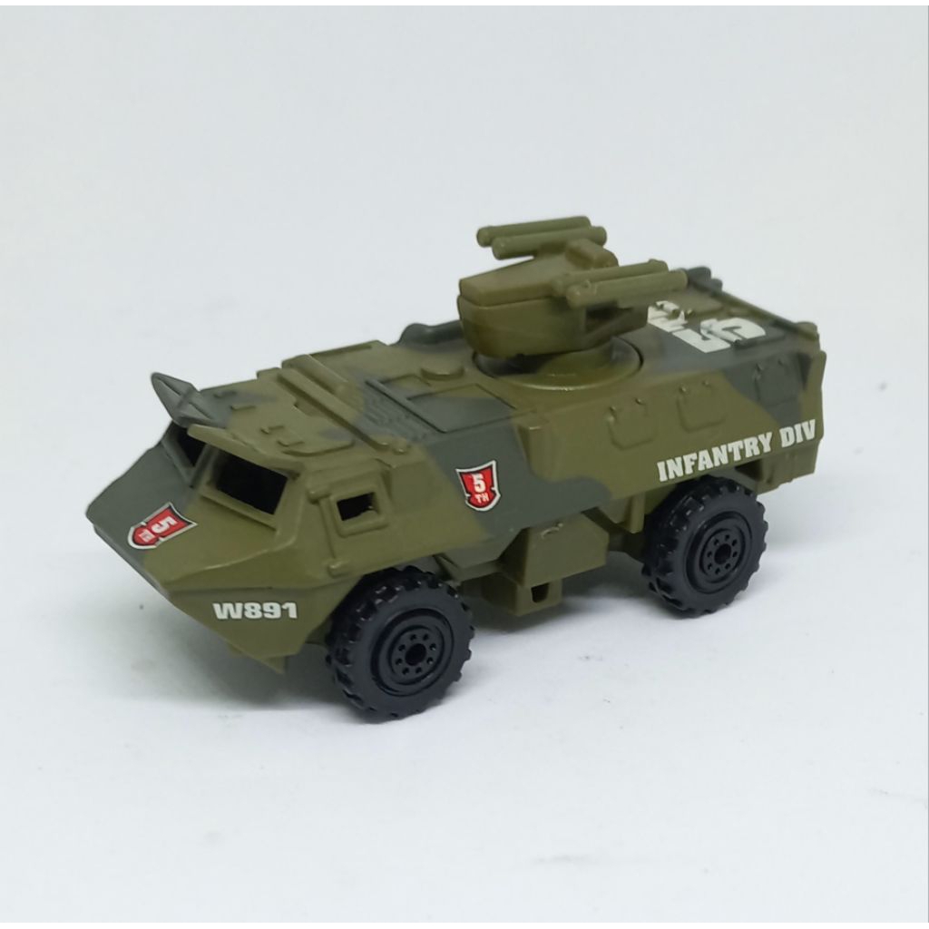 realtoy renault saviem vab anoa pindad 4x4 panser armoured vehicle military series loose diecast (t)