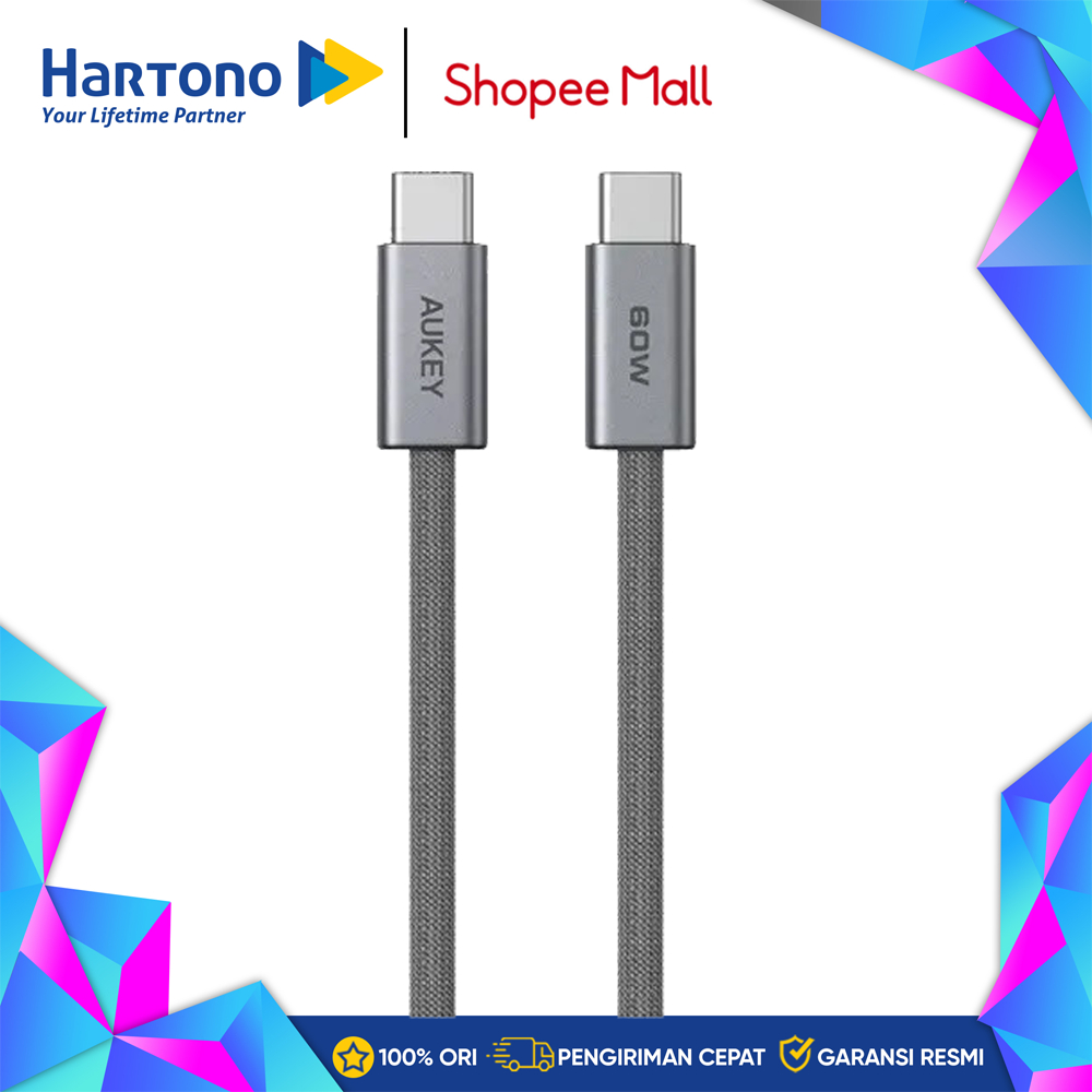 Aukey Kabel Data/Kabel Data USB C to USB C CB-DCC061GY