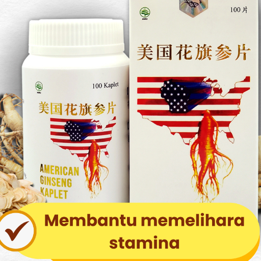 AMERICAN GINSENG 100 KAPLET