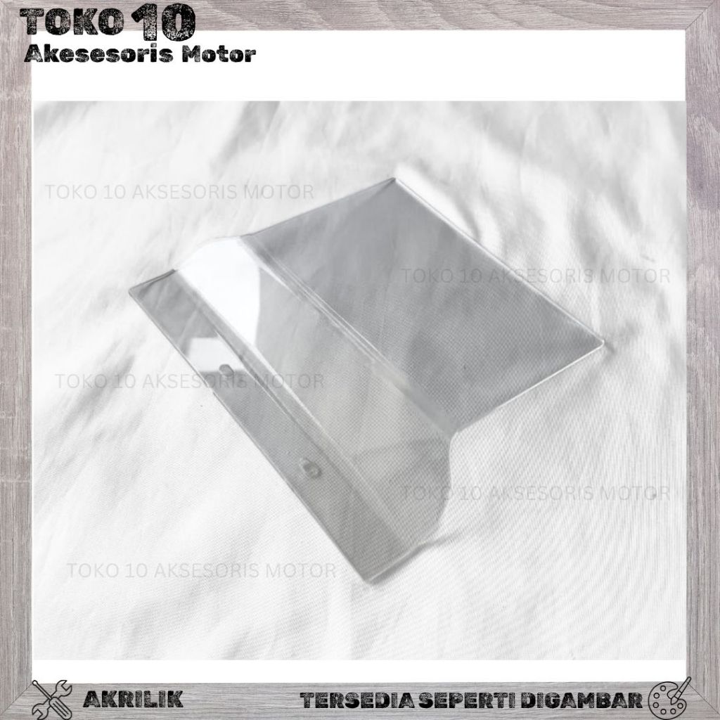 MUDFLAP MIO SPORTY AKRILIK PENAHAN LUMPUR MIO SPORTY MIKA AKRILIK
