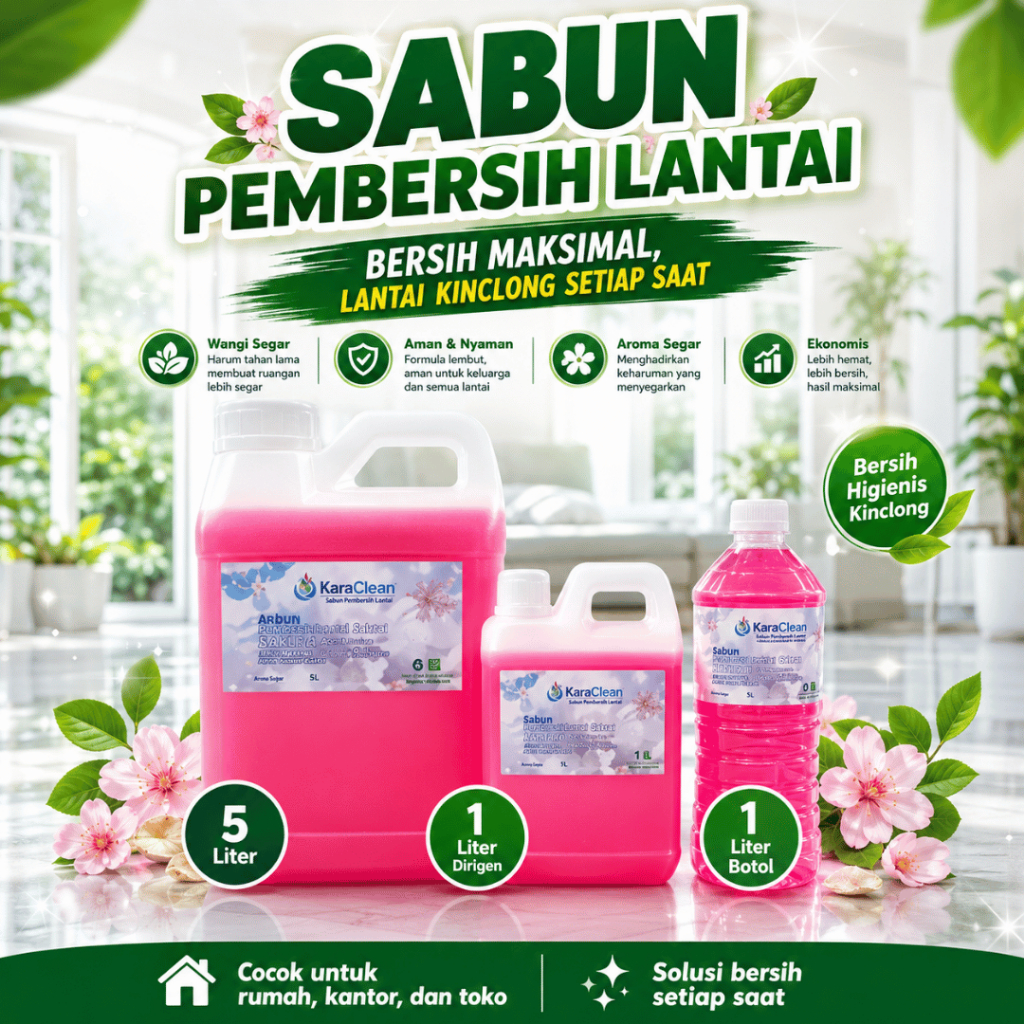 Pembersih Kaca – Cairan Pembersih Kaca Rumah, Mobil, Cermin & Etalase Cepat Kering Tanpa Bekas