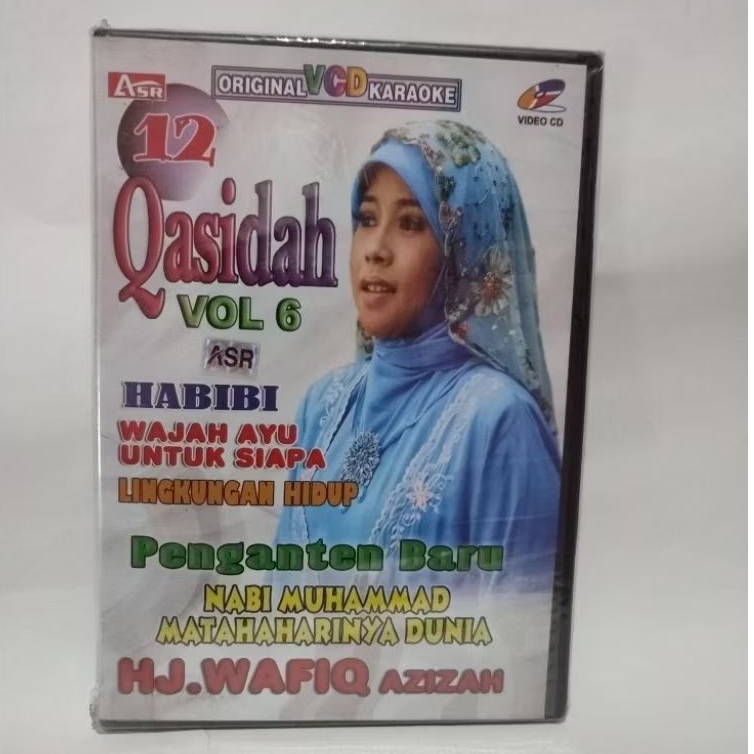 VCD KARAOKE QASIDAH WAFIQ AZIZAH VOL6 HABIBI