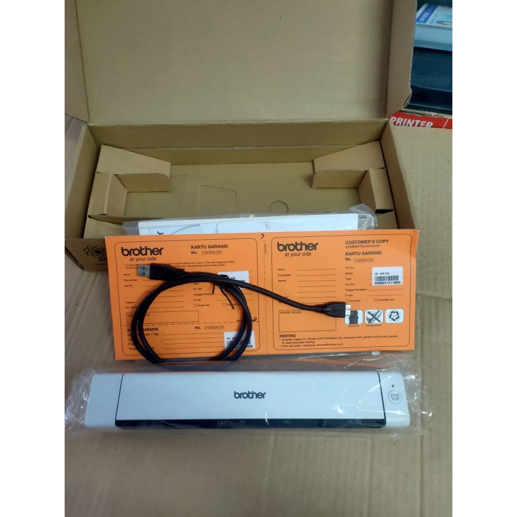 SCANNER BROTHER DS640 SCANNER MOBILE DOCUMENT SCANNER BROTHER DS640 ORIGINAL