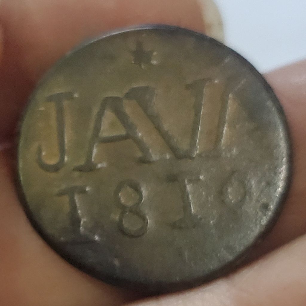 koin java LN 1819 1 duit