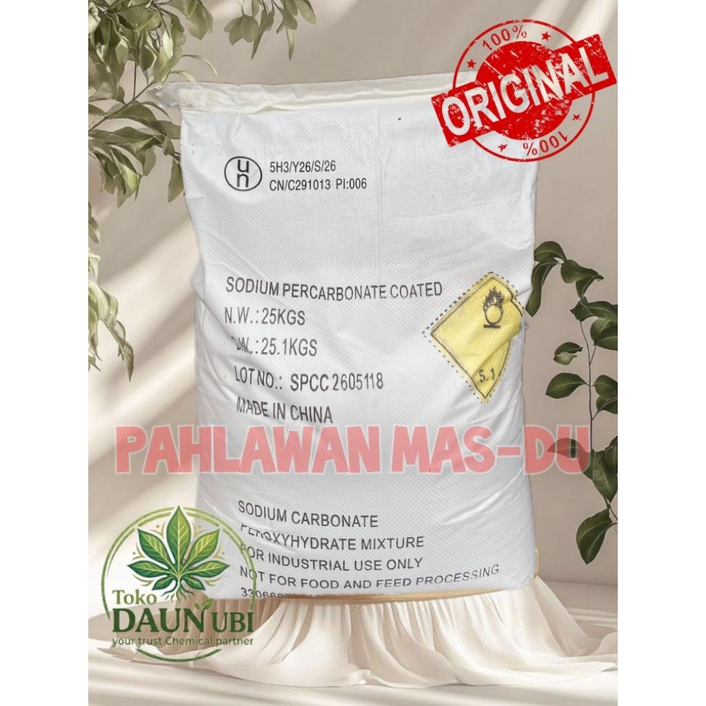 OXY SPC SOD PERCARBONAT 25 KG - DETERGEN OXY PEMUTIH PAKAIAN