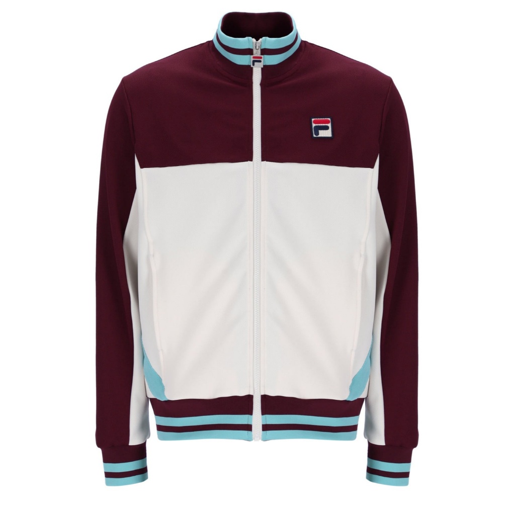 Fila Vitage Tiebreaker Big Logo Track Jacket Original