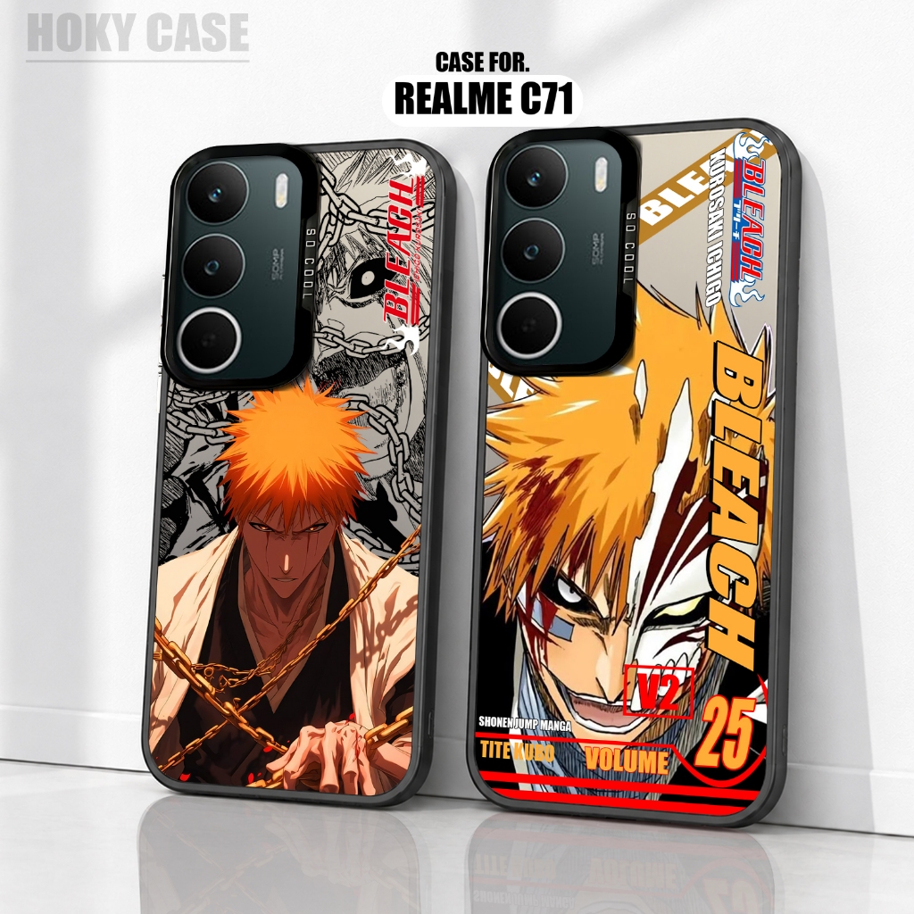 CASE REALME C71 - Motif BLEACH - HYBRID IMD PLATE PREMIUM GLOSSY SO COOL - Softcase hp
