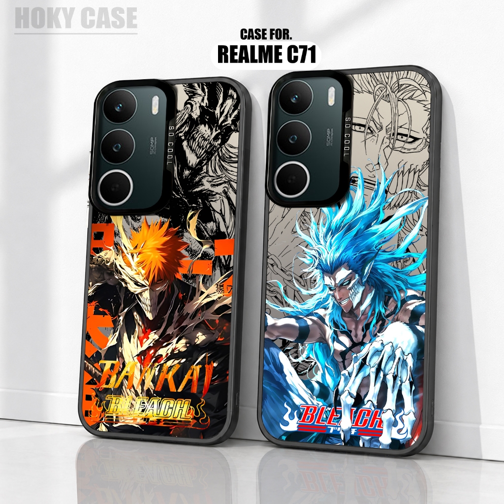 CASE REALME C71 - Motif BLEACH2 - HYBRID IMD PLATE PREMIUM GLOSSY SO COOL - Softcase hp