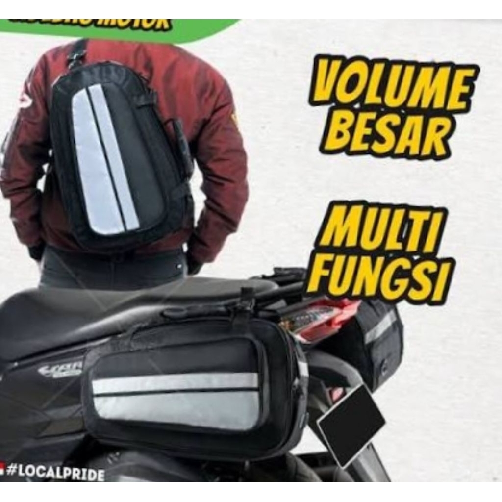 Side Bag Motor Tas Samping Motor Tas Touring Motor Tas Bagasi Motor