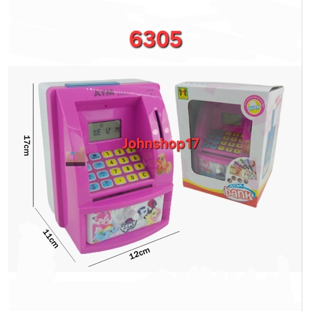 Mainan Edukasi Anak Atm toys, 6305 Mainan Atm Anak Mesin Atm Unik