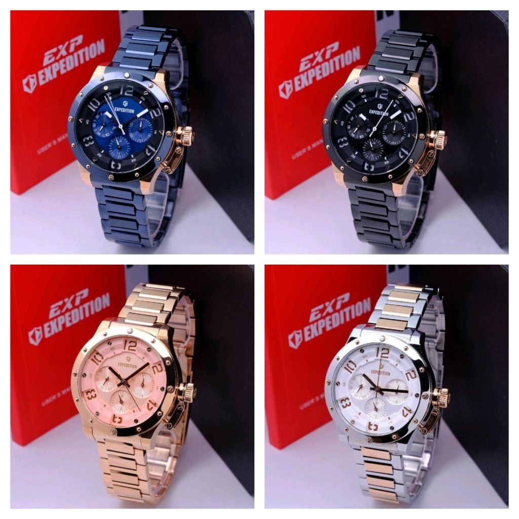JAM TANGAN EXPEDITION WANITA E 6381 ORIGINAL GARANSI RESMI/EXPEDITION CEWEK E6381 ORI