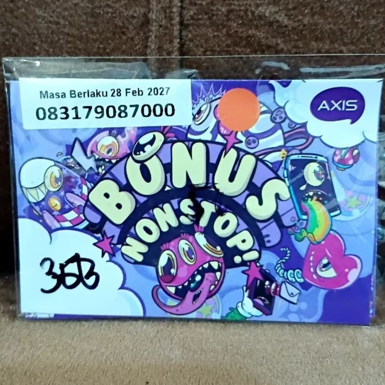 NOMOR CANTIK AXIS EKOR 7000 segel 2027