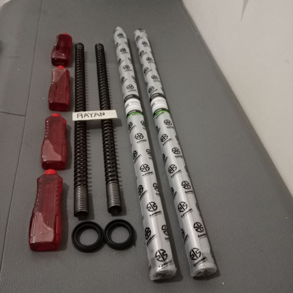 sok depan original klx L tele klx L tele sok+sil+per+oli4btl