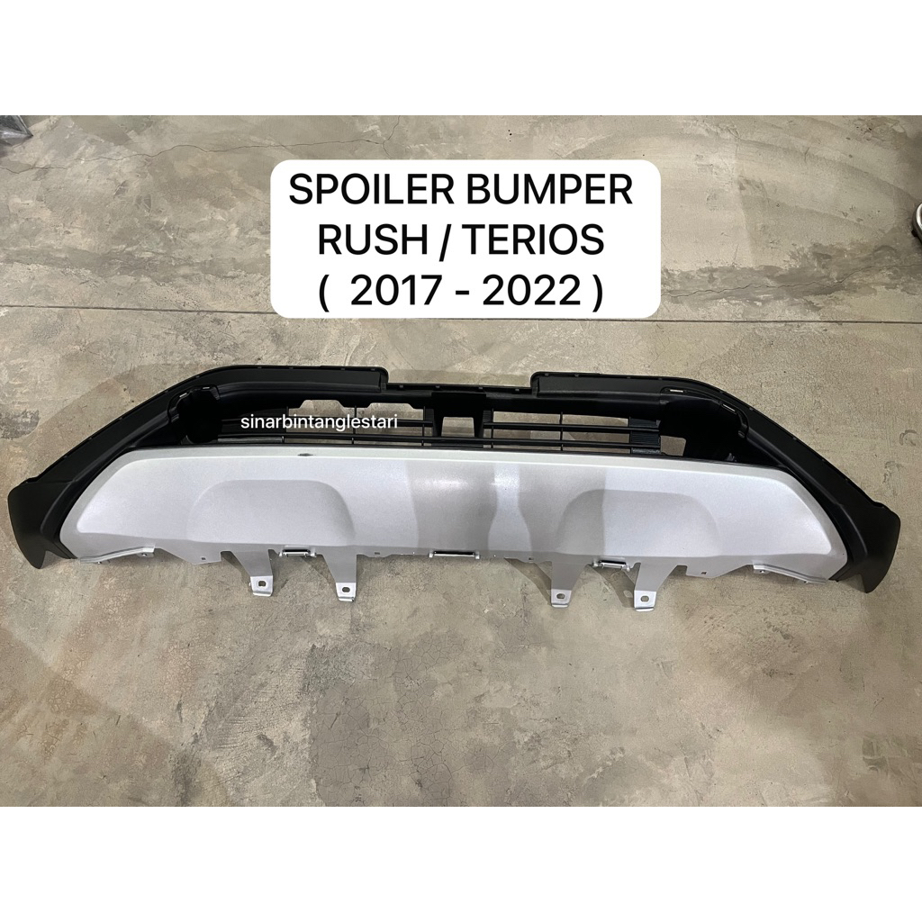 Spoiler Bumper Rush / Terios ( thn 2017 - 2022 )