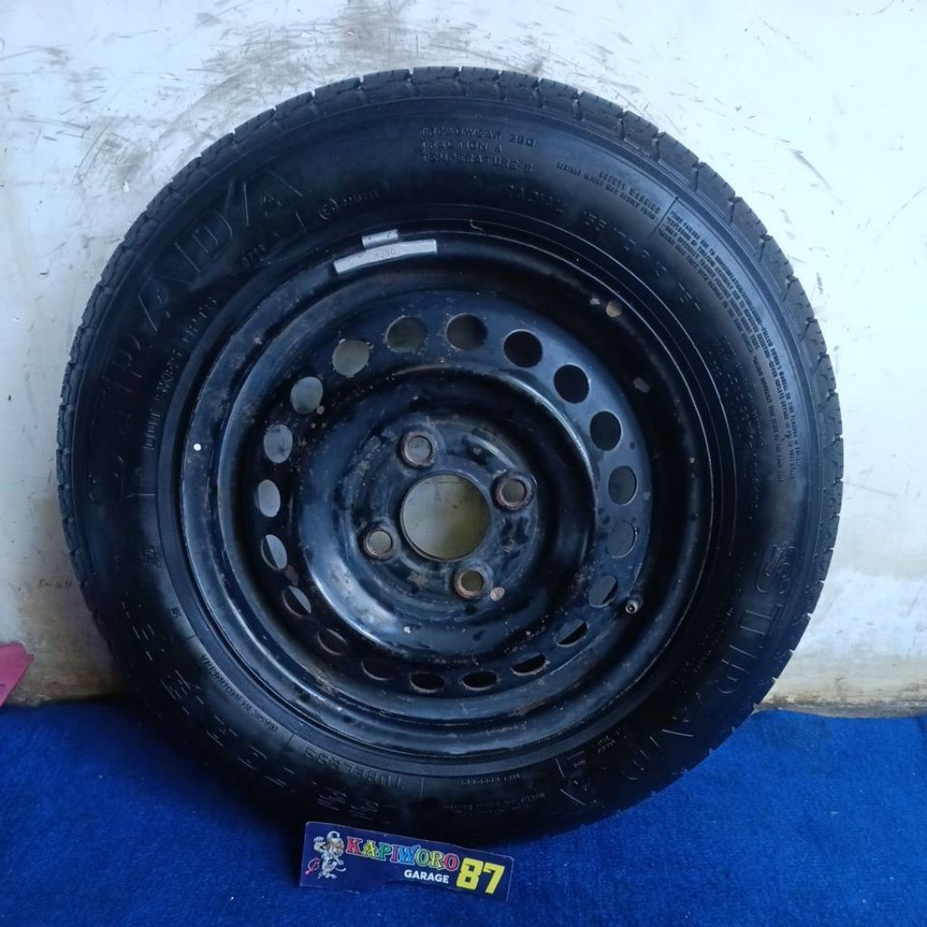 ban serep STRADA R13 PCD 100 ukuran ban 155/70-13 TUBELESS bisa digunakan sedan Honda B