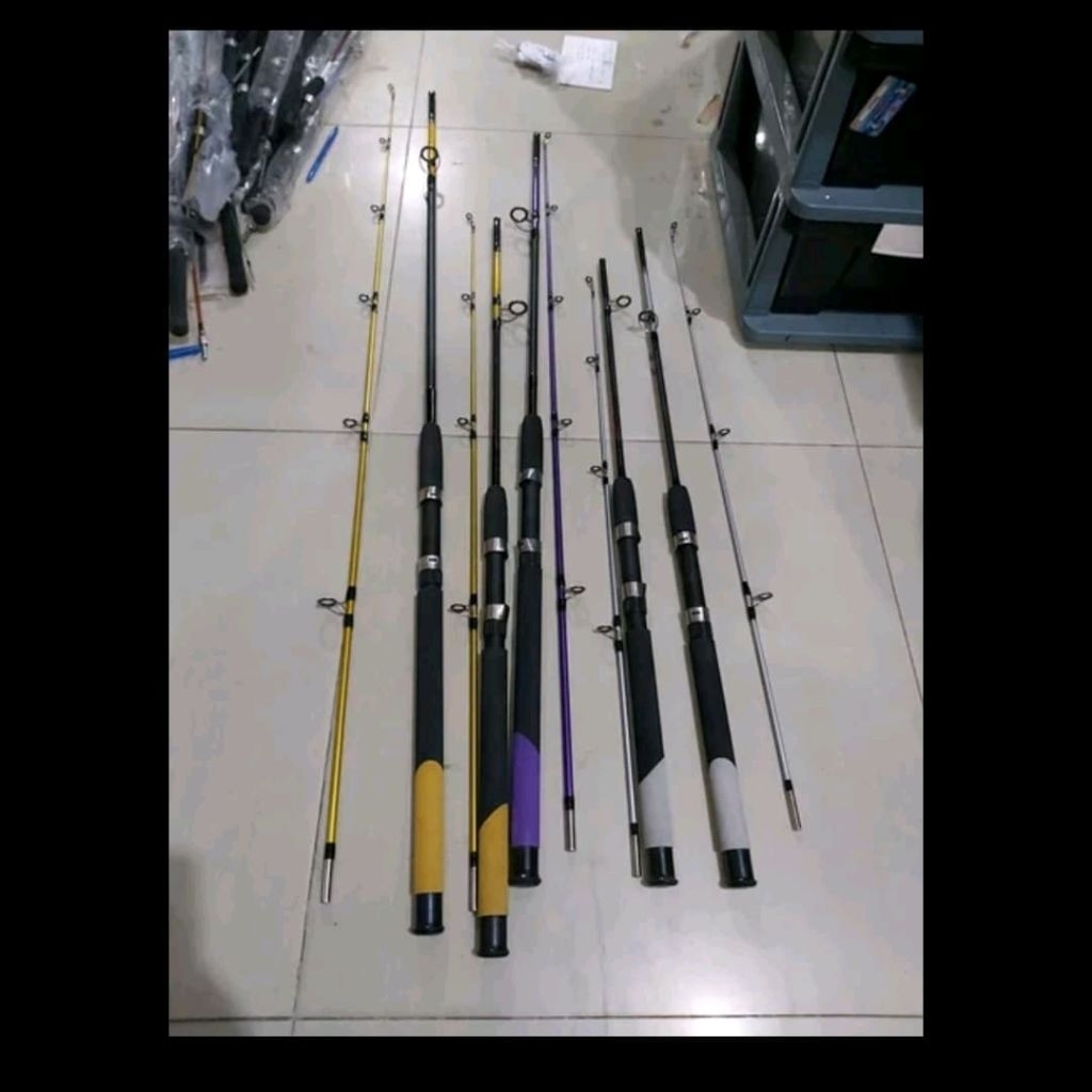 joran hugo safari 210 cm joran fiber solid