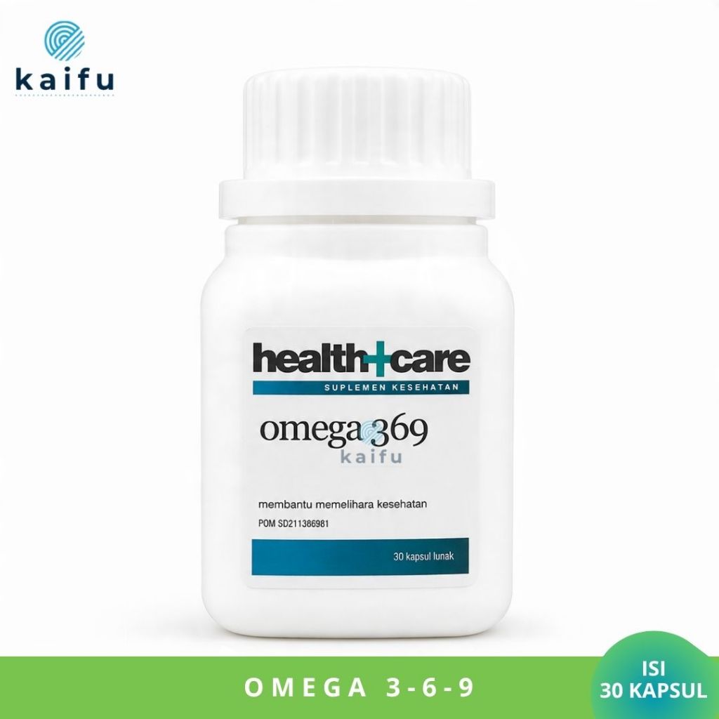 Health+Care Omega 369 | Botol 30 Soft Caps Membantu Memelihara Kesehatan