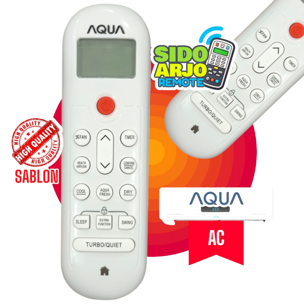 REMOTE REMOT AC AQUA